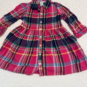 Ralph Lauren Kids Plaid Dress